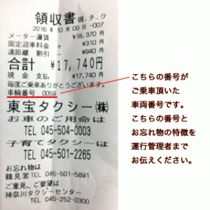 タクシー乗車時のよくあるご質問 東宝タクシー 横浜